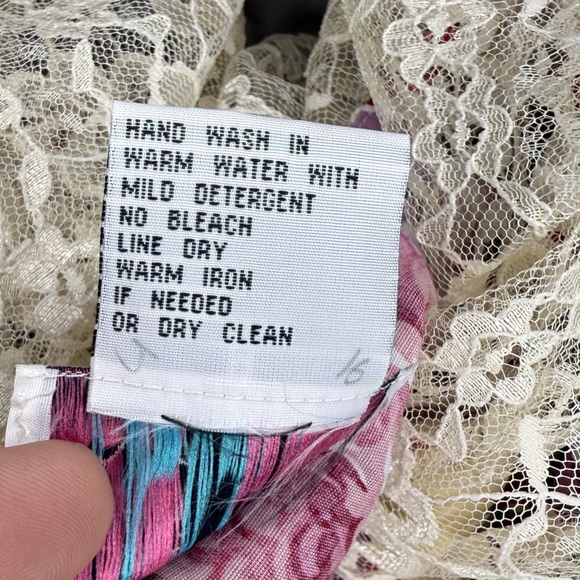 🌸 Vintage Lacy Afternoon by Shell Kepler Blouse 🌸 - Picture 11 of 11